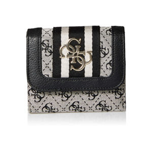 Guess dámská malá černá textilní peněženka - T/U (BLA)